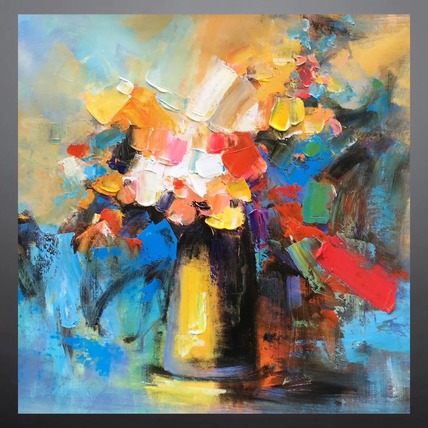Effervescent Garden Oil Painting