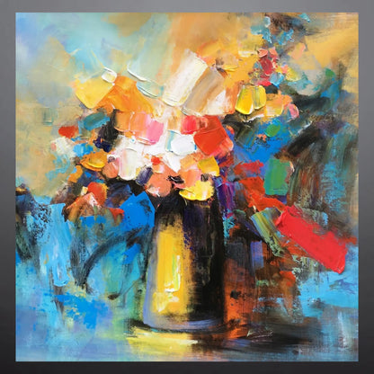 Effervescent Garden Oil Painting