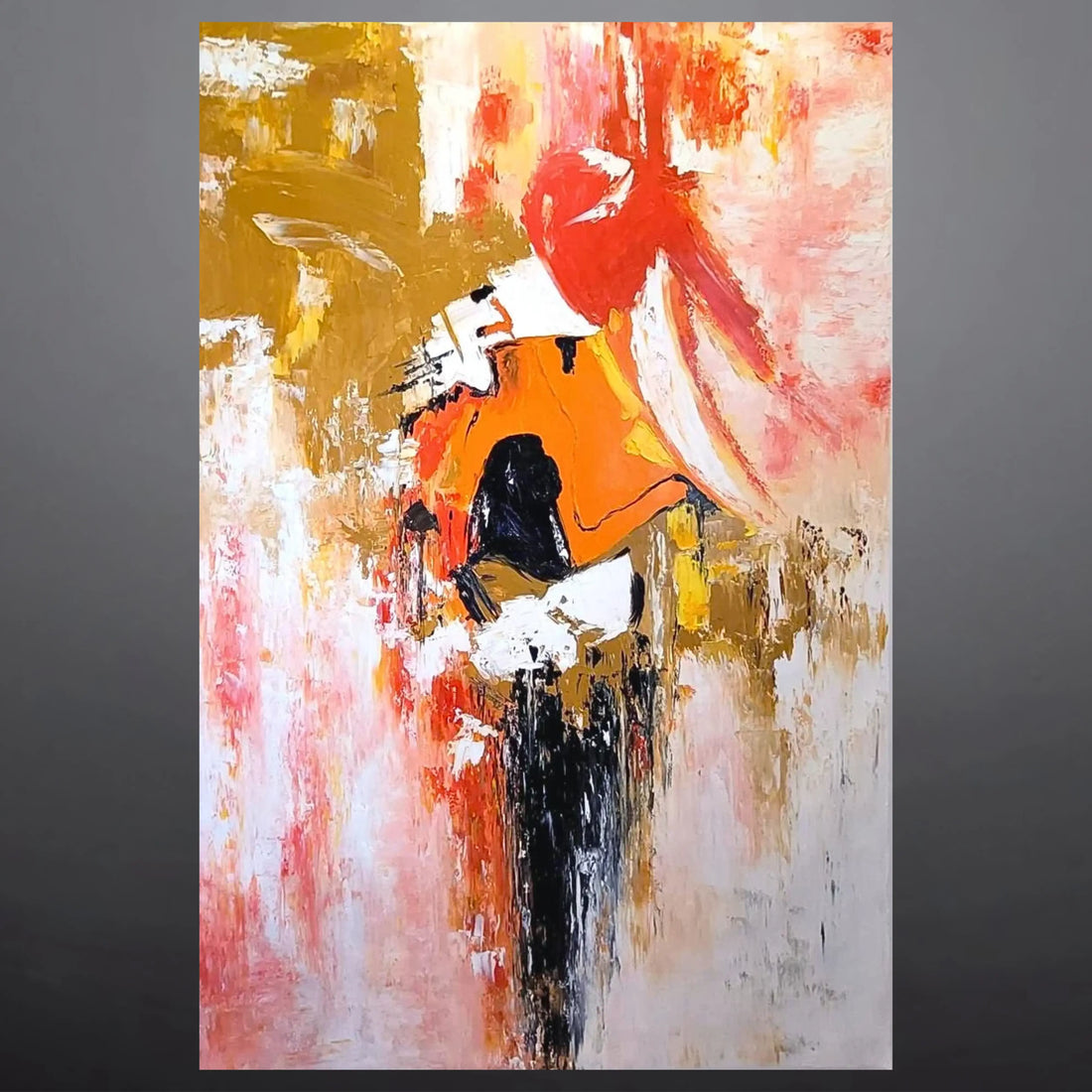 BLAZE SYMPHONY OIL PAINTING