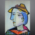Cubist Charm Oil Painting