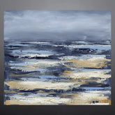 Tidal Layers Oil Painting