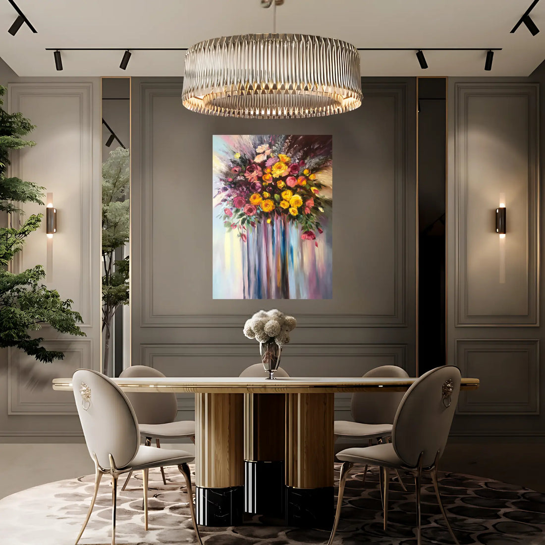 Flora Oil Painting