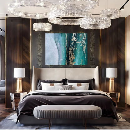 AQUA LUSTRE OIL PAINTING