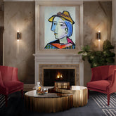 Cubist Charm Oil Painting