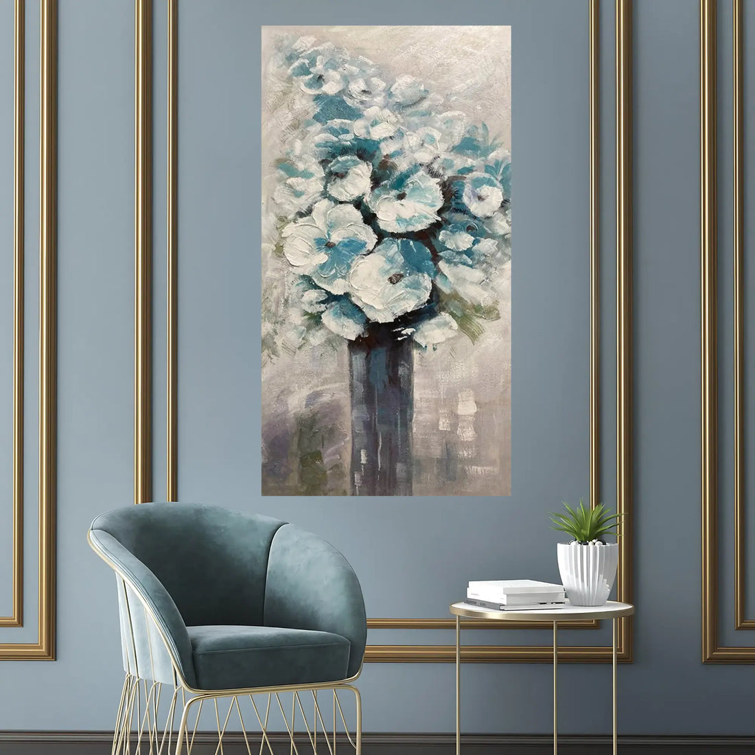 Glacial Harmony Oil Painting