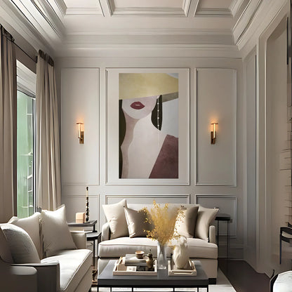 Subtle Engima Oil Painting
