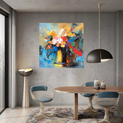 Effervescent Garden Oil Painting
