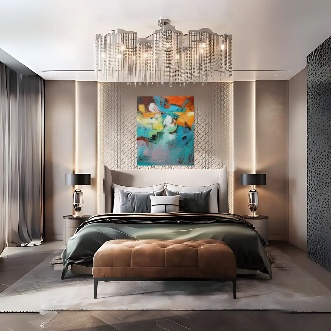 Tropical Symphony Oil Painting