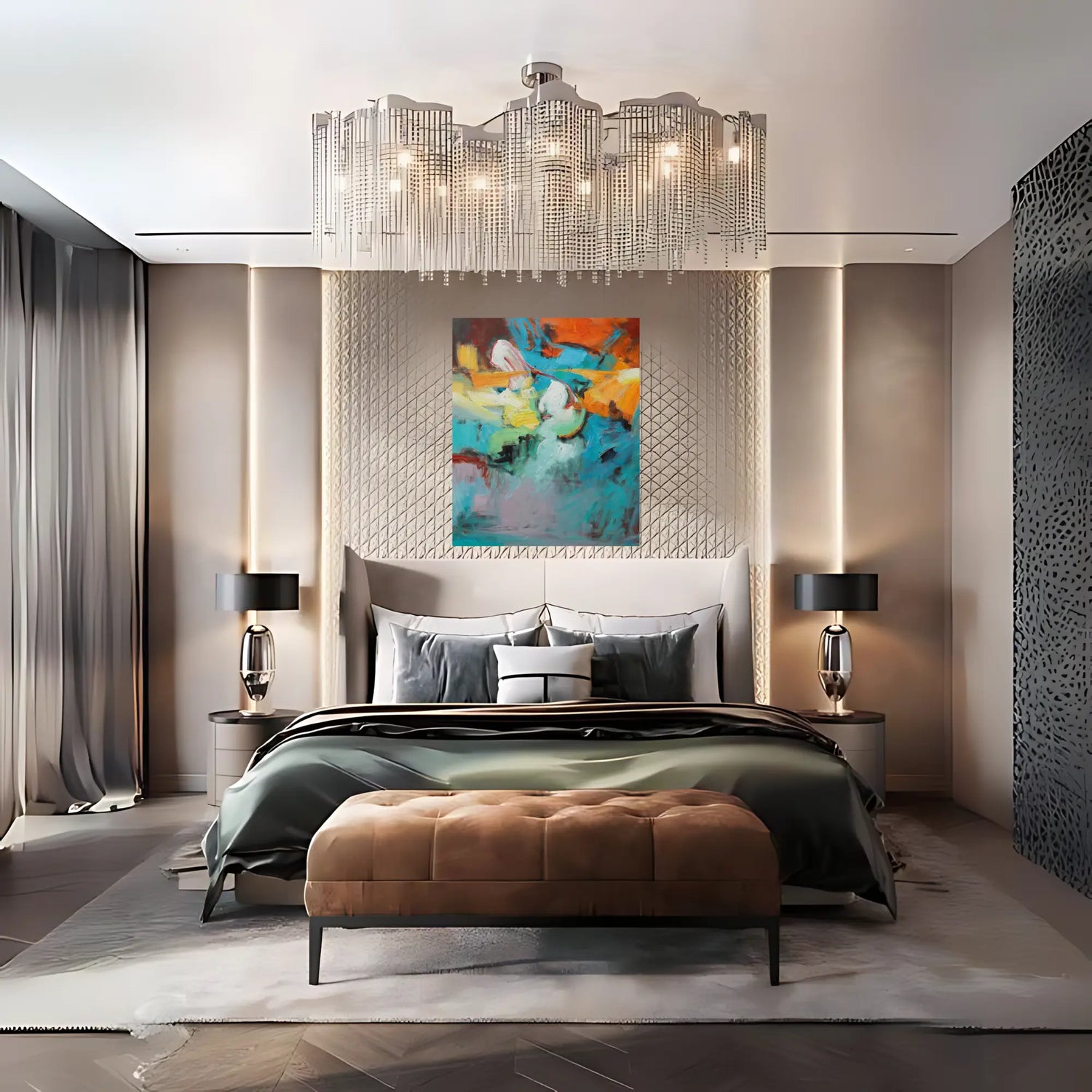 Tropical Symphony Oil Painting