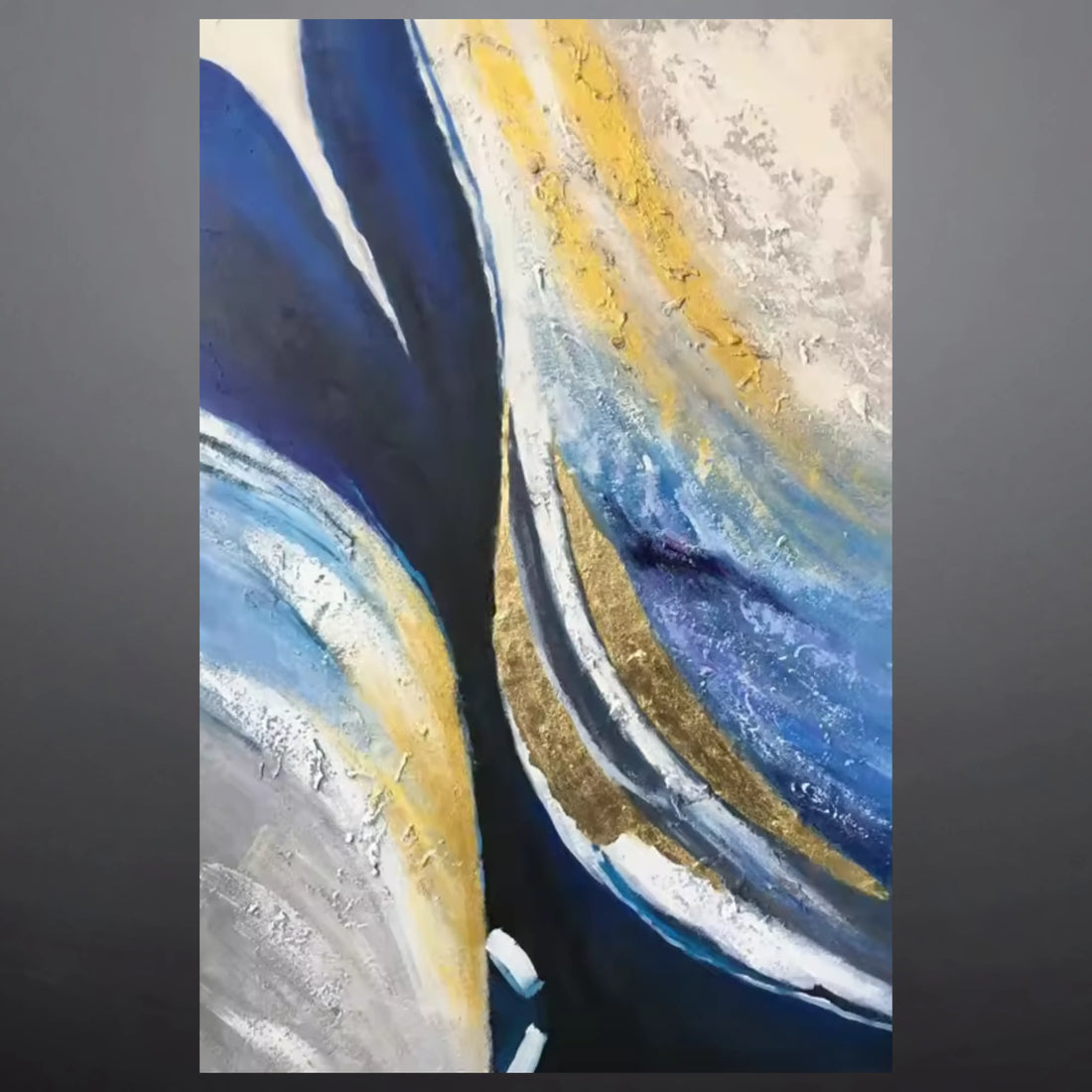 Cosmic Drift Oil Painting