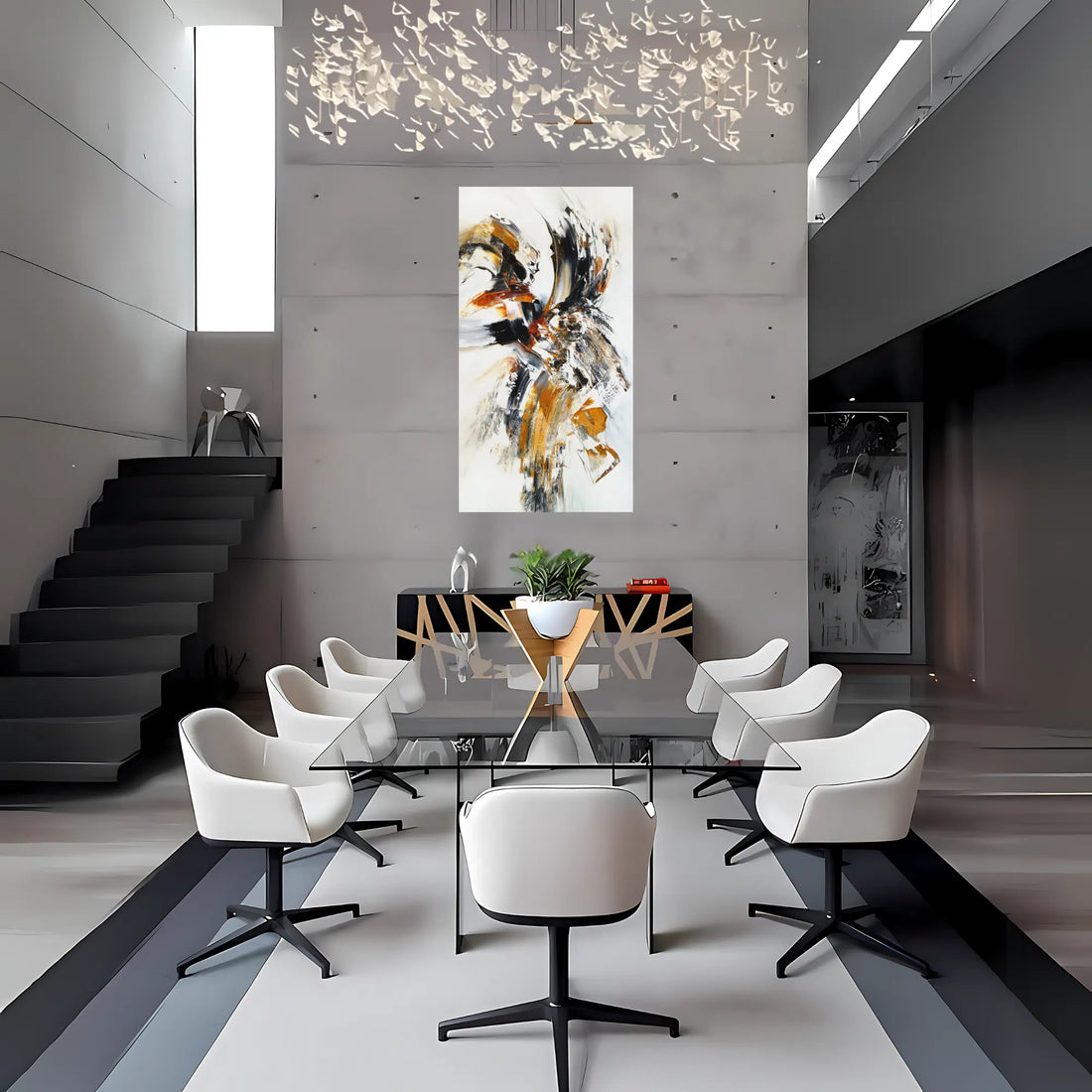 INFERNO OIL PAINTING