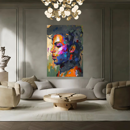 Harmonic Introspection Oil Painting