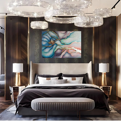 SERAPHIC ECHOES OIL PAINTING