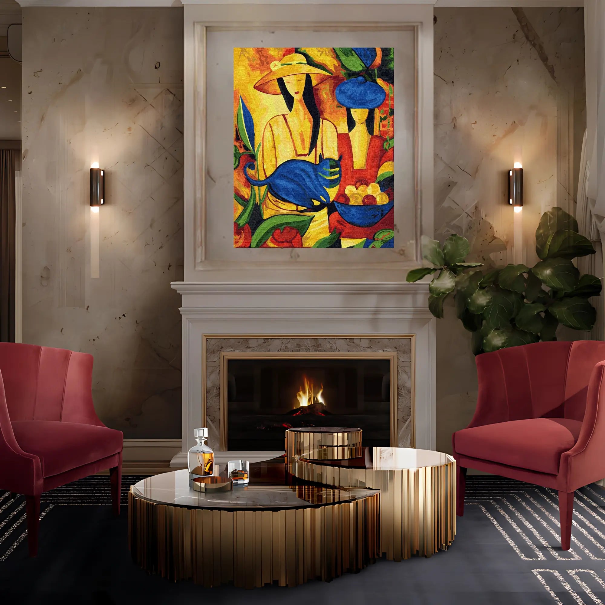 Enchanted Whispers Oil Painting