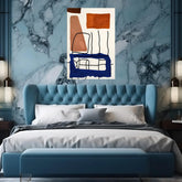 Cubist Serenade Oil Painting