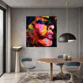 Fragmented Expression Oil Painting