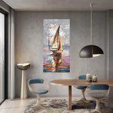 Crimson Tide Oil Painting