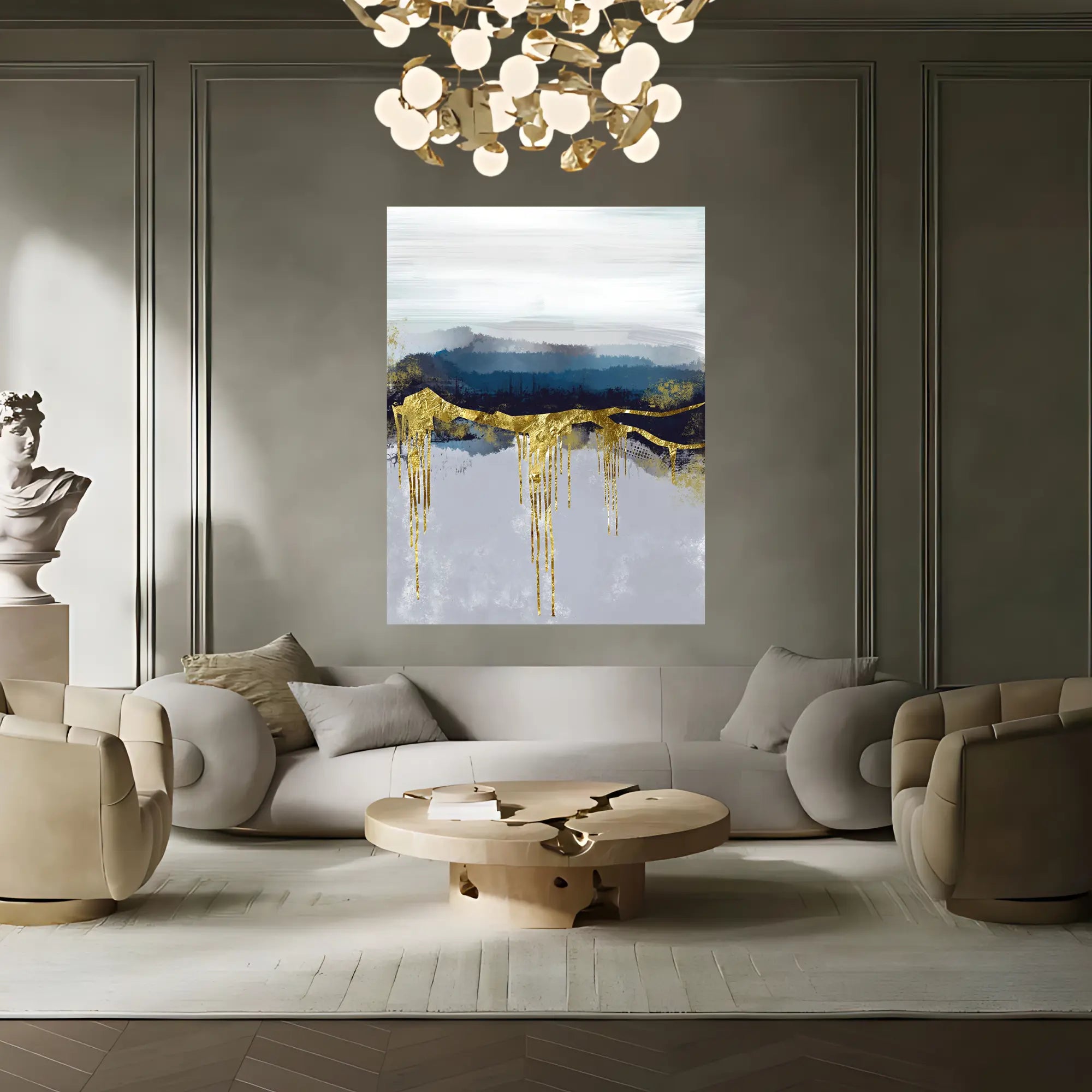 DUSK OIL PAINTING