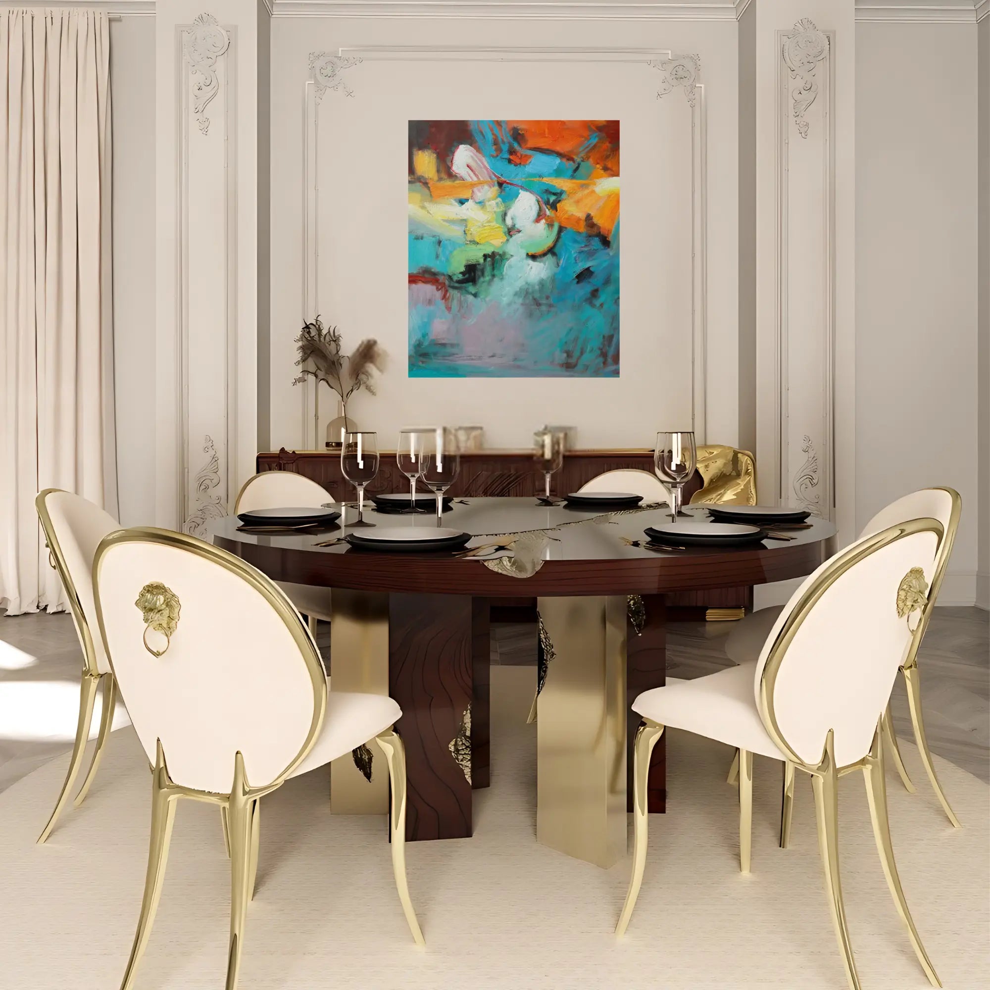 Tropical Symphony Oil Painting