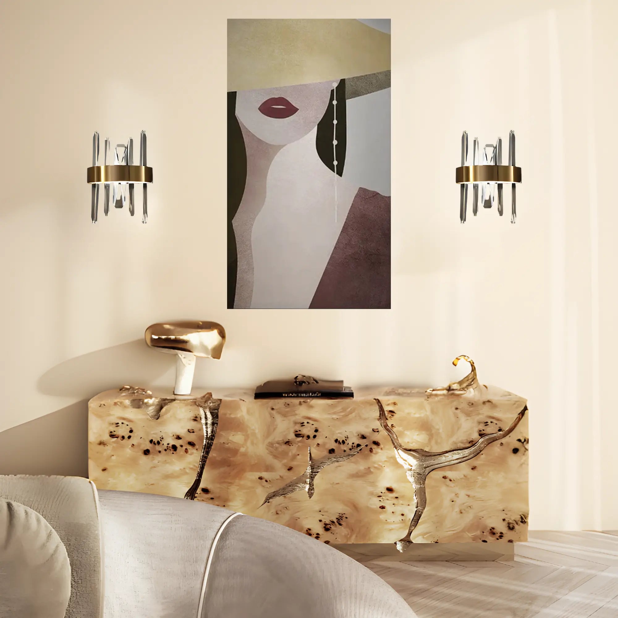 Subtle Engima Oil Painting