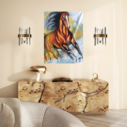 HOOVES OIL PAINTING