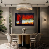 Inferno Strata Oil Painting