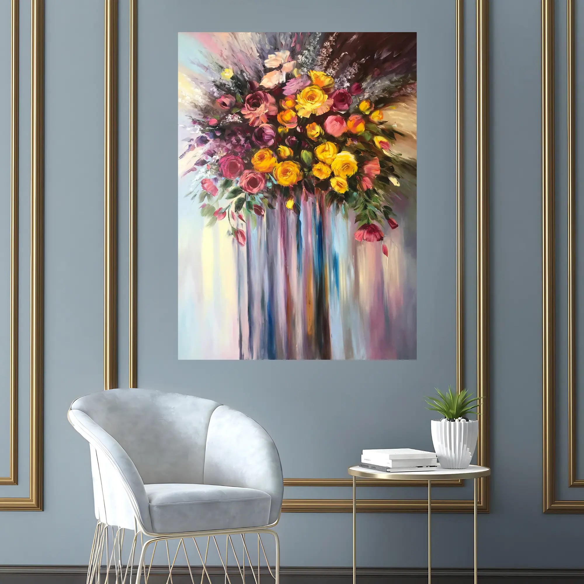 Flora Oil Painting