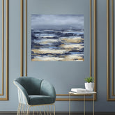 Tidal Layers Oil Painting