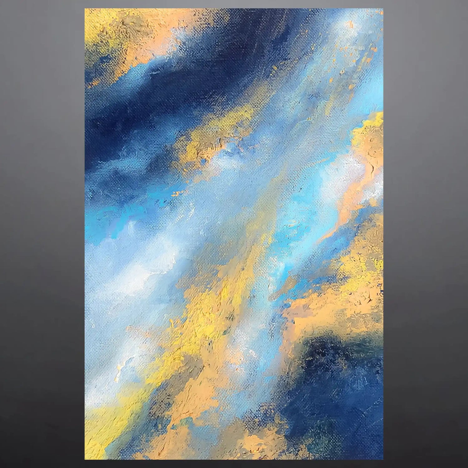 Cosmic Drift Oil Painting