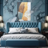 Warm Shards Oil Painting