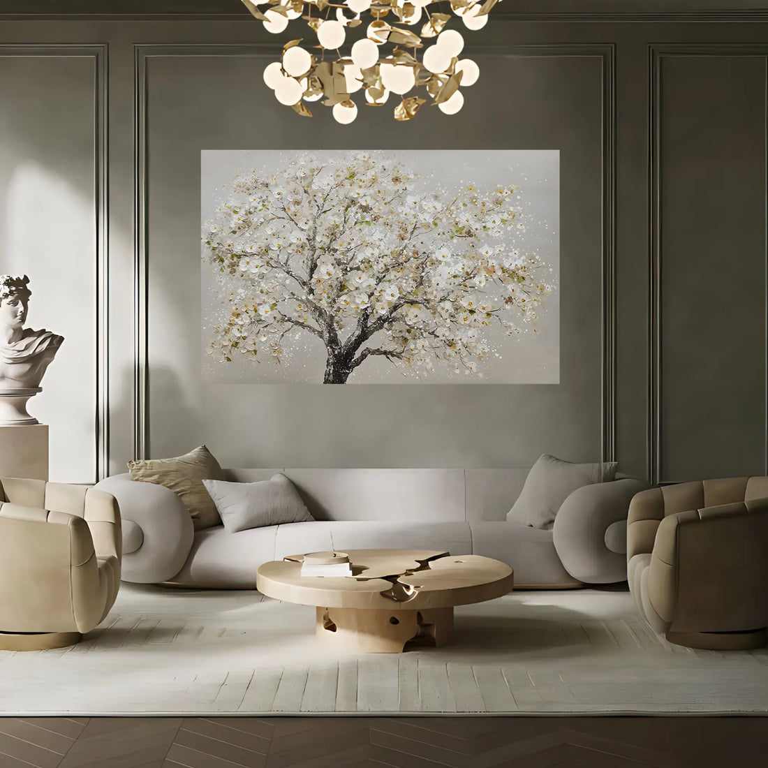 PETAL HARMONY OIL PAINTING