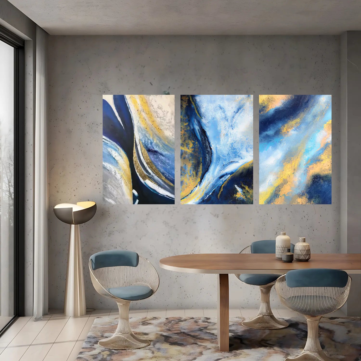 Cosmic Drift Oil Painting