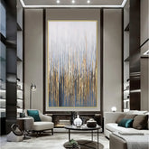 Radiant Downpour Oil Painting