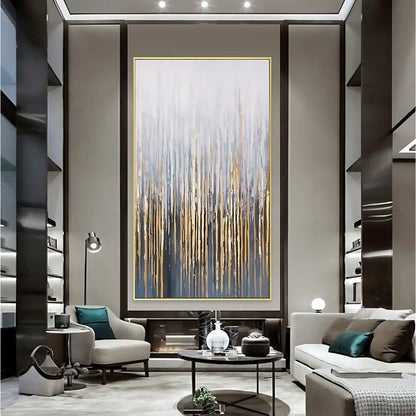 Radiant Downpour Oil Painting