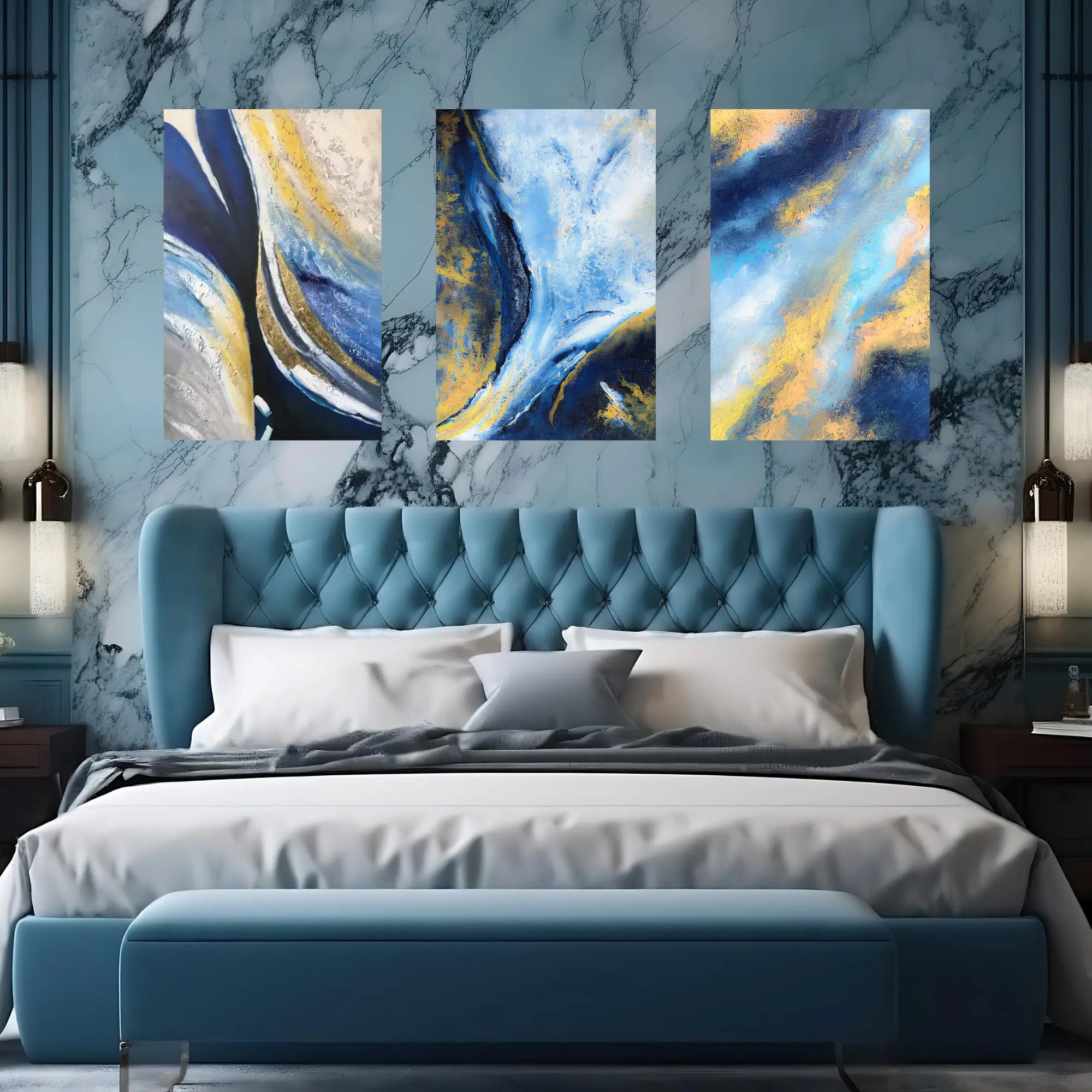 Cosmic Drift Oil Painting