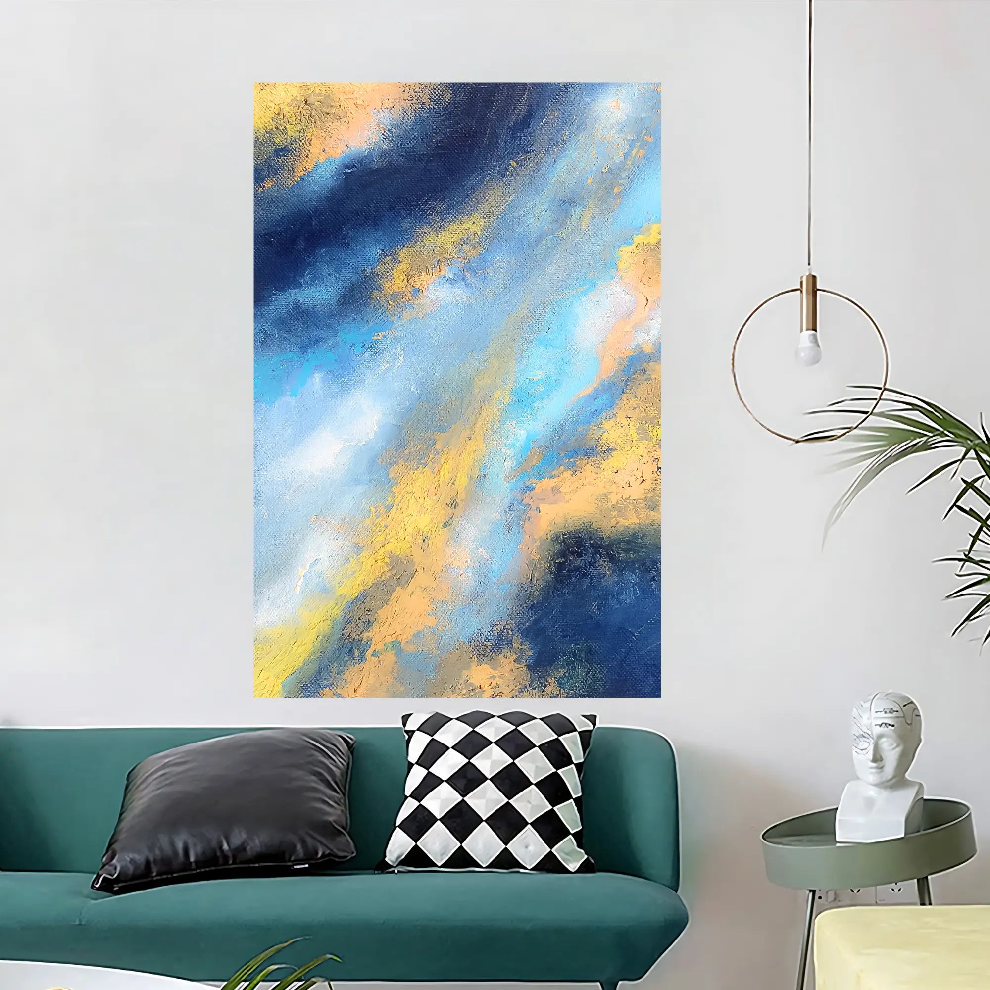 Cosmic Drift Oil Painting