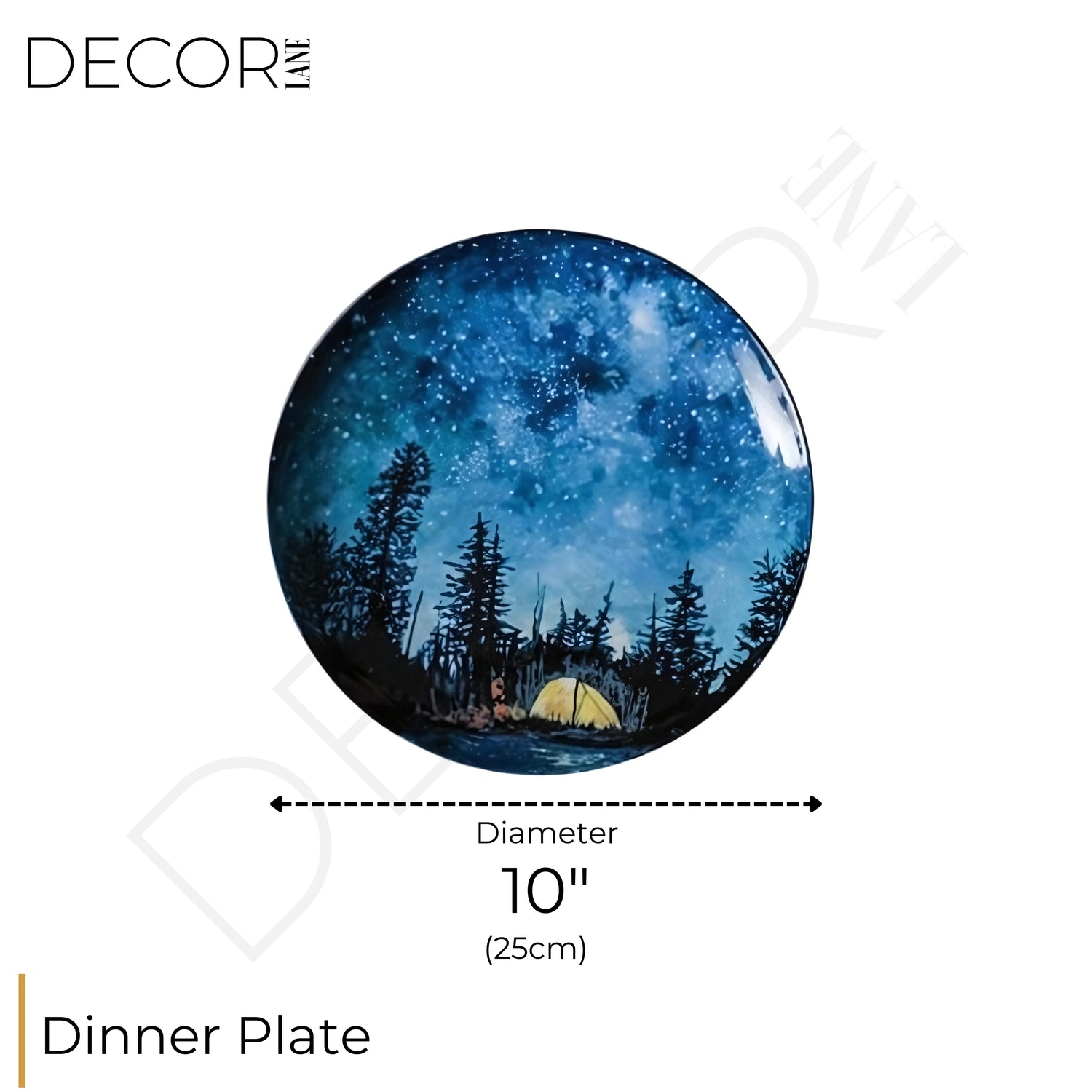GALILEO STARLIT PLATE