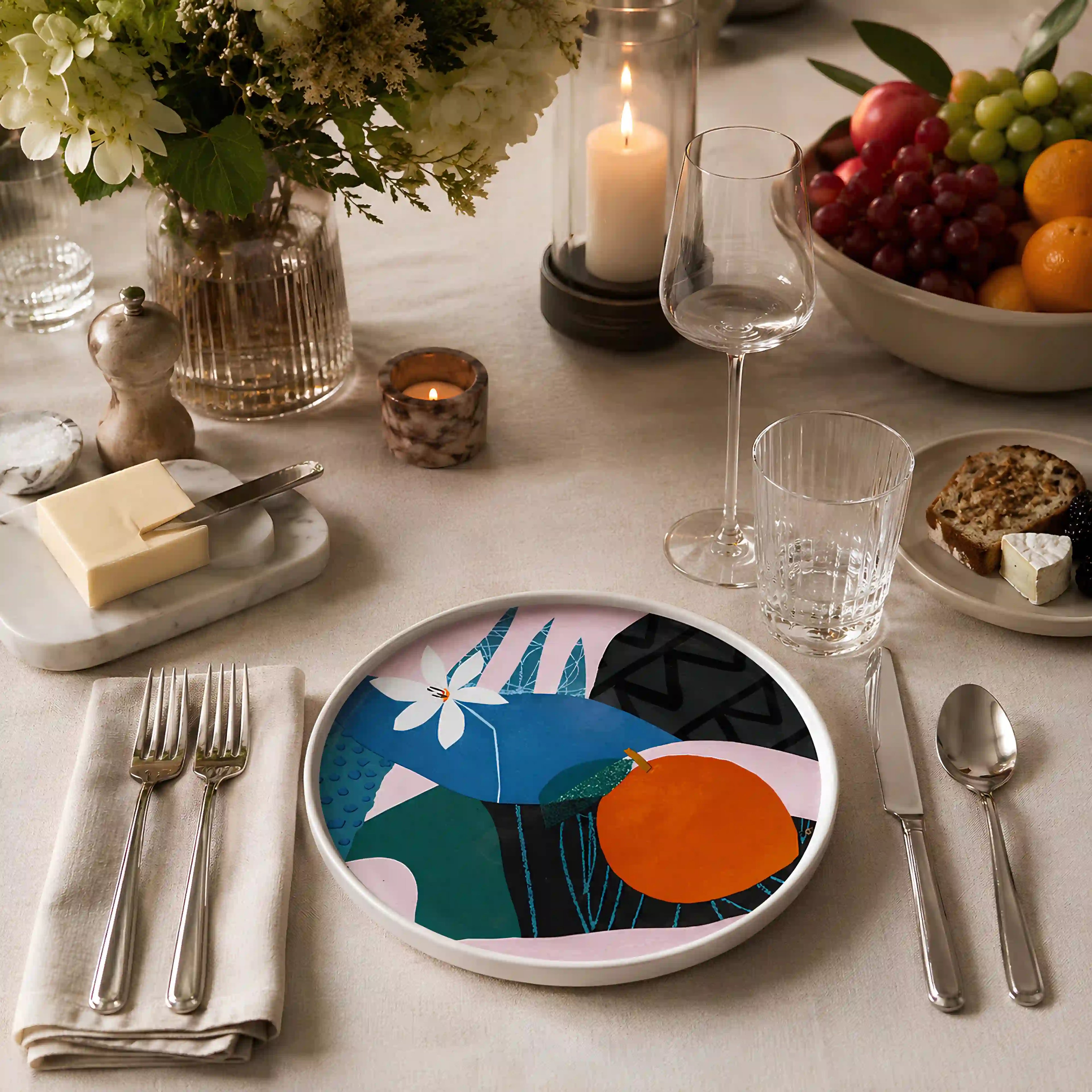 ARTISAN CITRINE PLATE