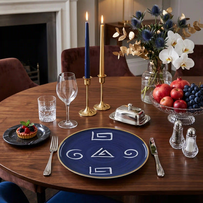 EMILIA AZURE PLATE