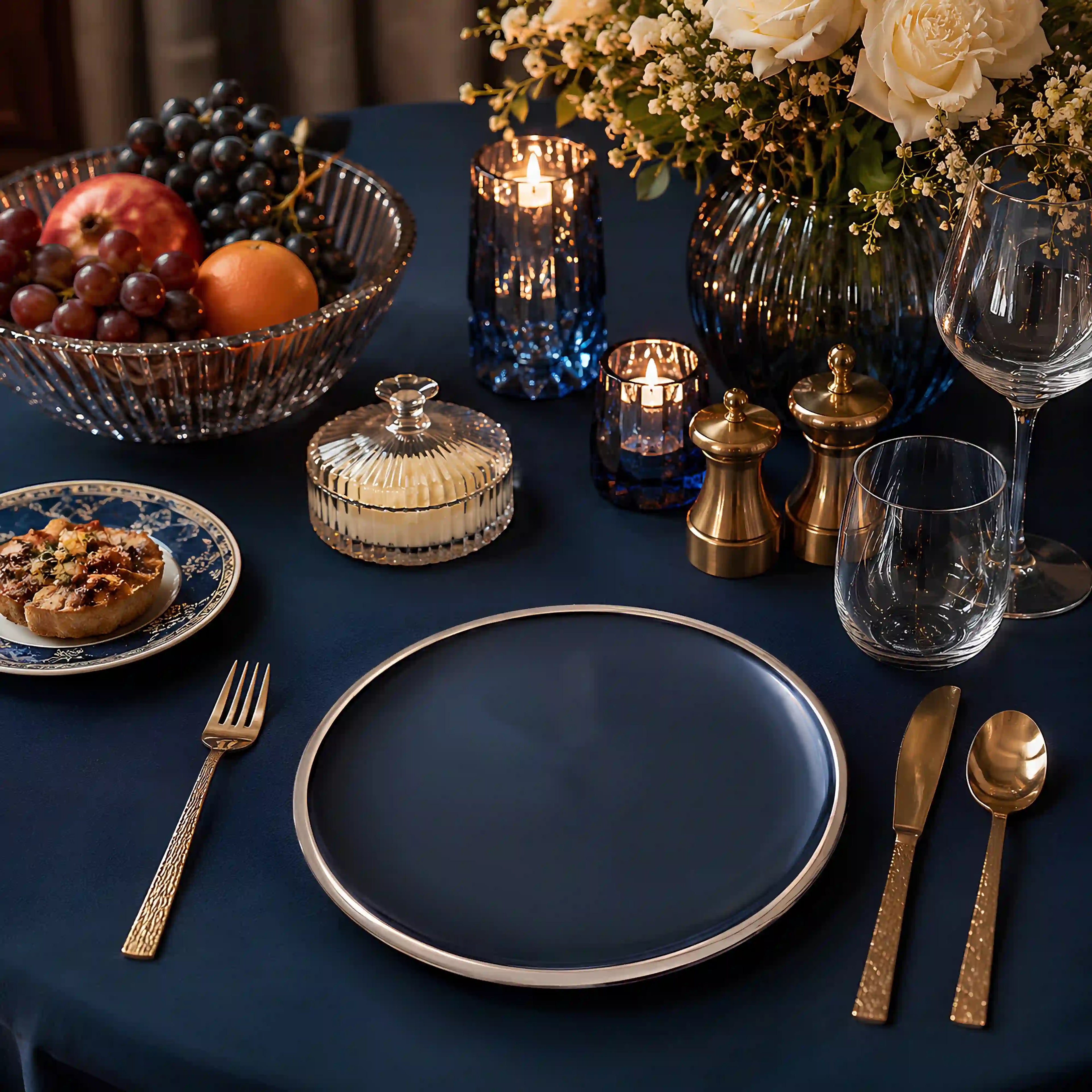 FAYETTE ROYAL BLEU PLATE