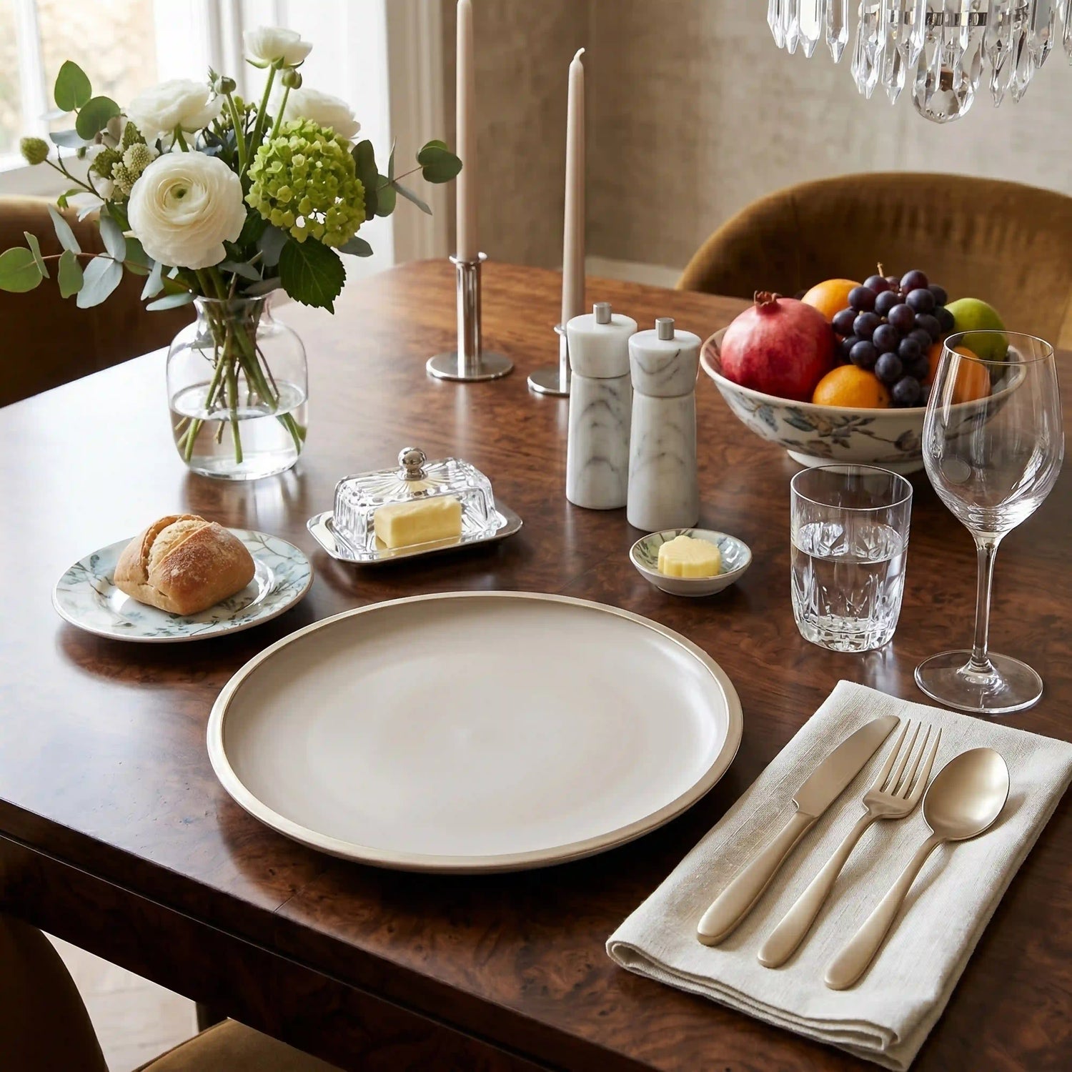 FAYETTE BLANC PLATE