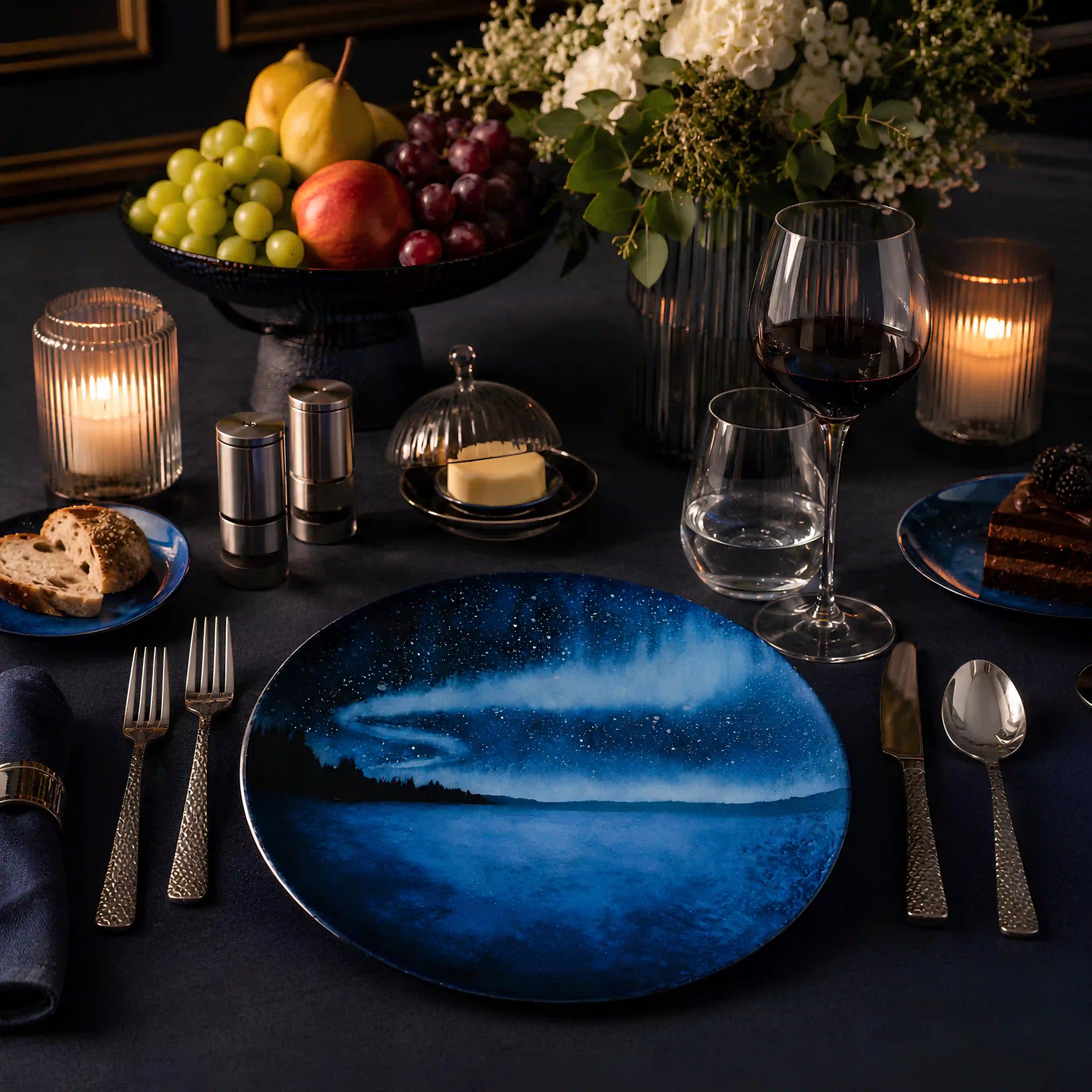 GALILEO AZURE PLATE