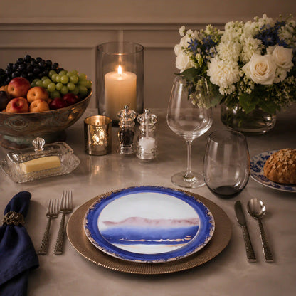 VAN GOGH COBALT PLATE