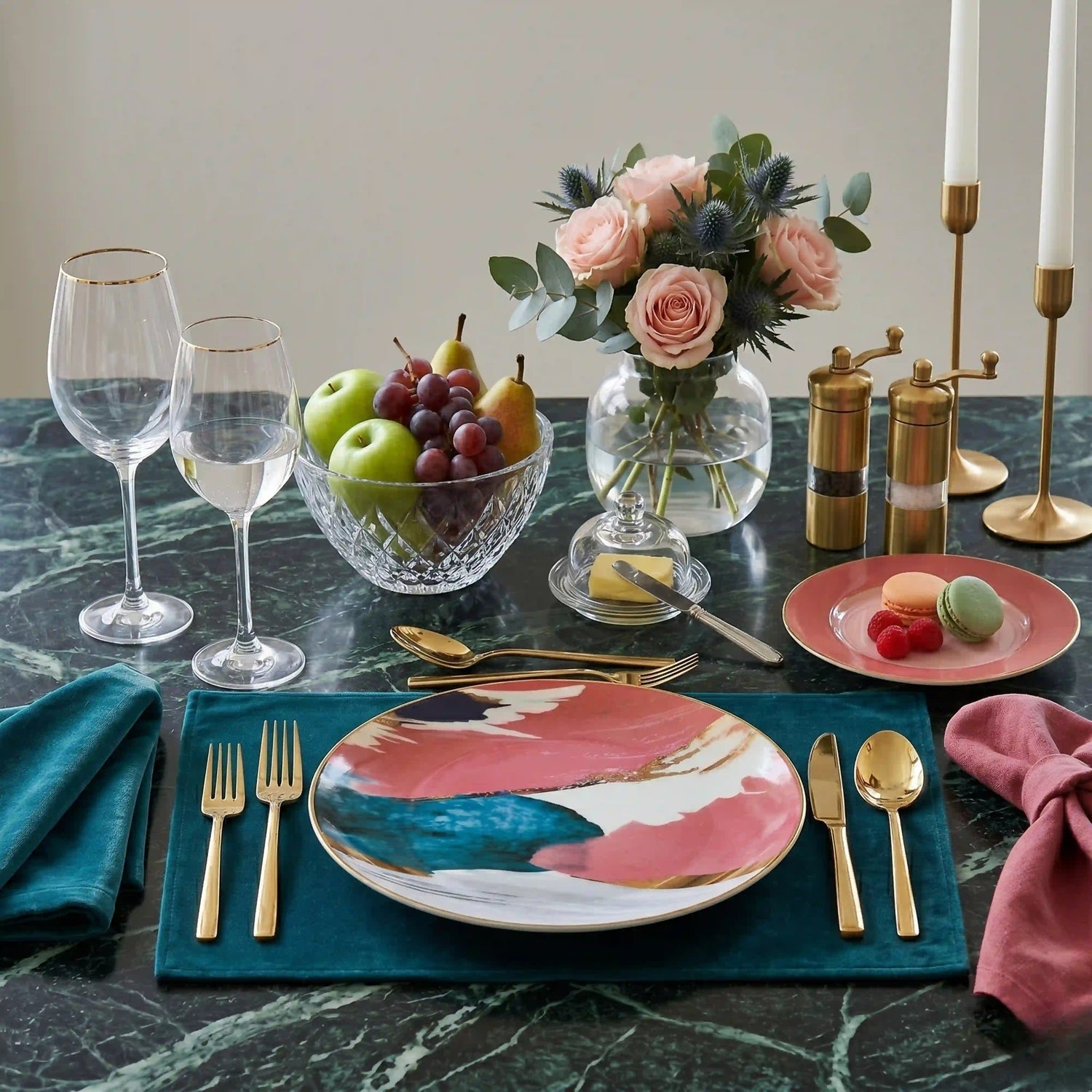PICASSO ROSÉ RIVIERA PLATE