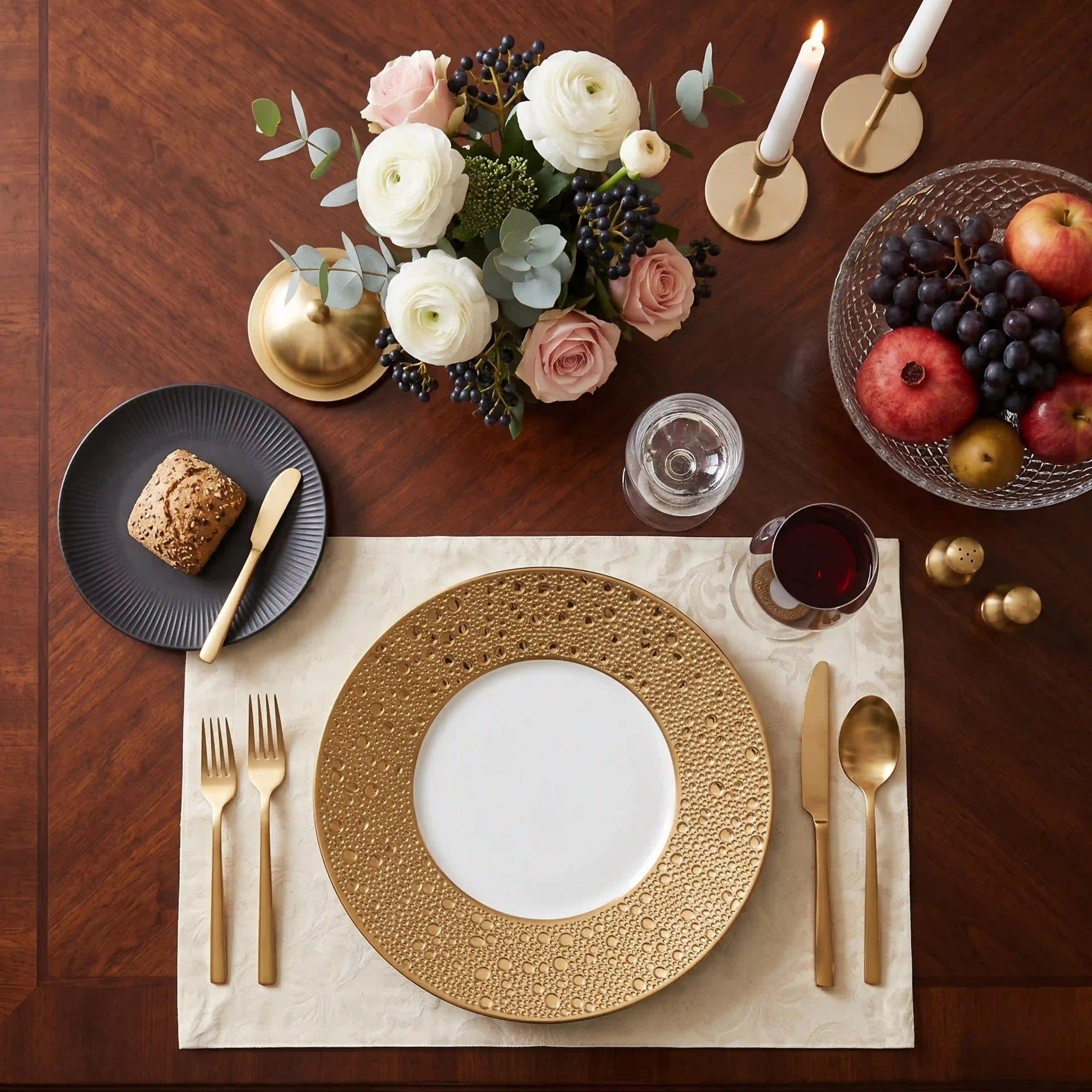 MILLIE GOLD PLATE