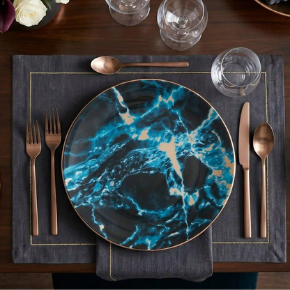MICHAELANGELO BLEU PLATE
