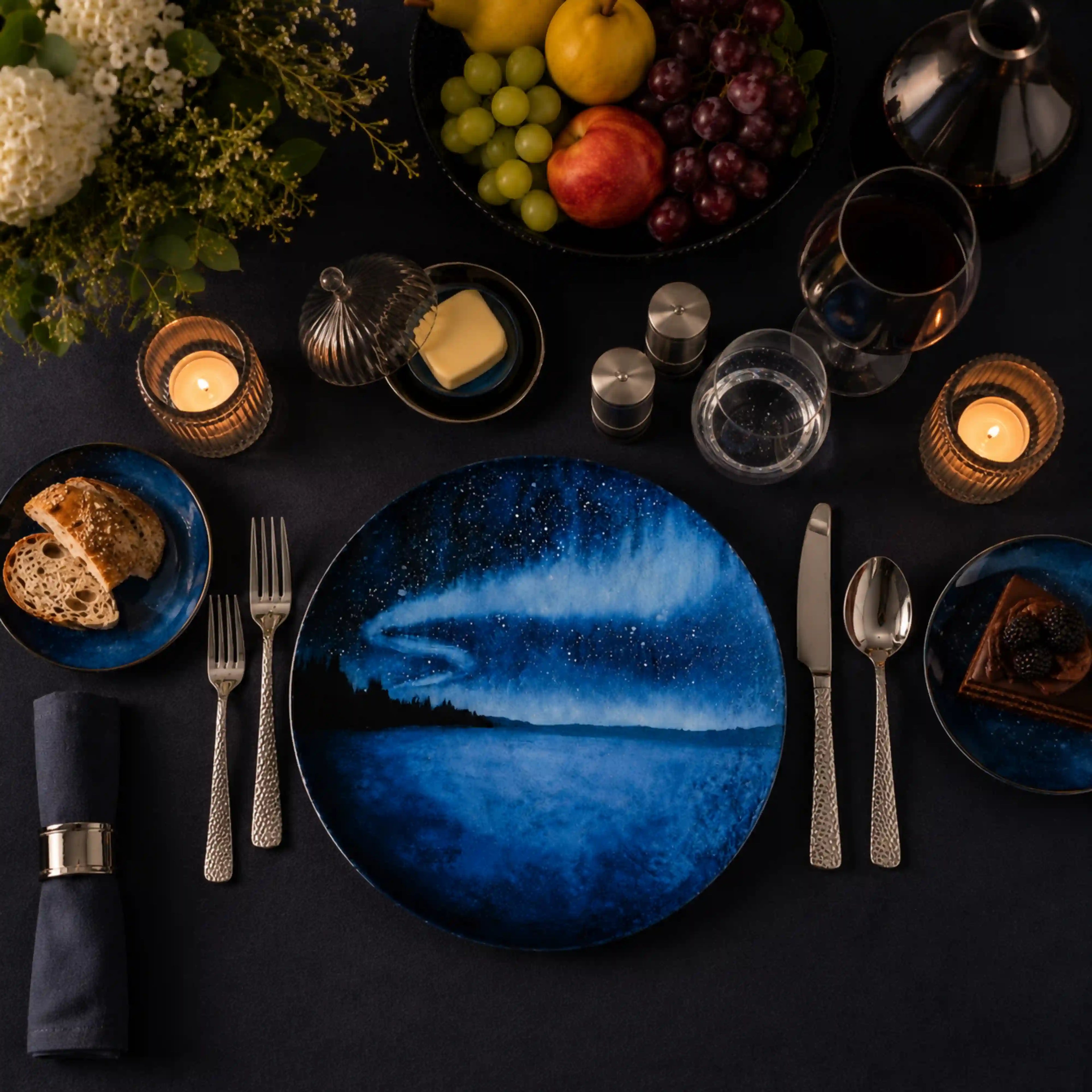 GALILEO AZURE PLATE