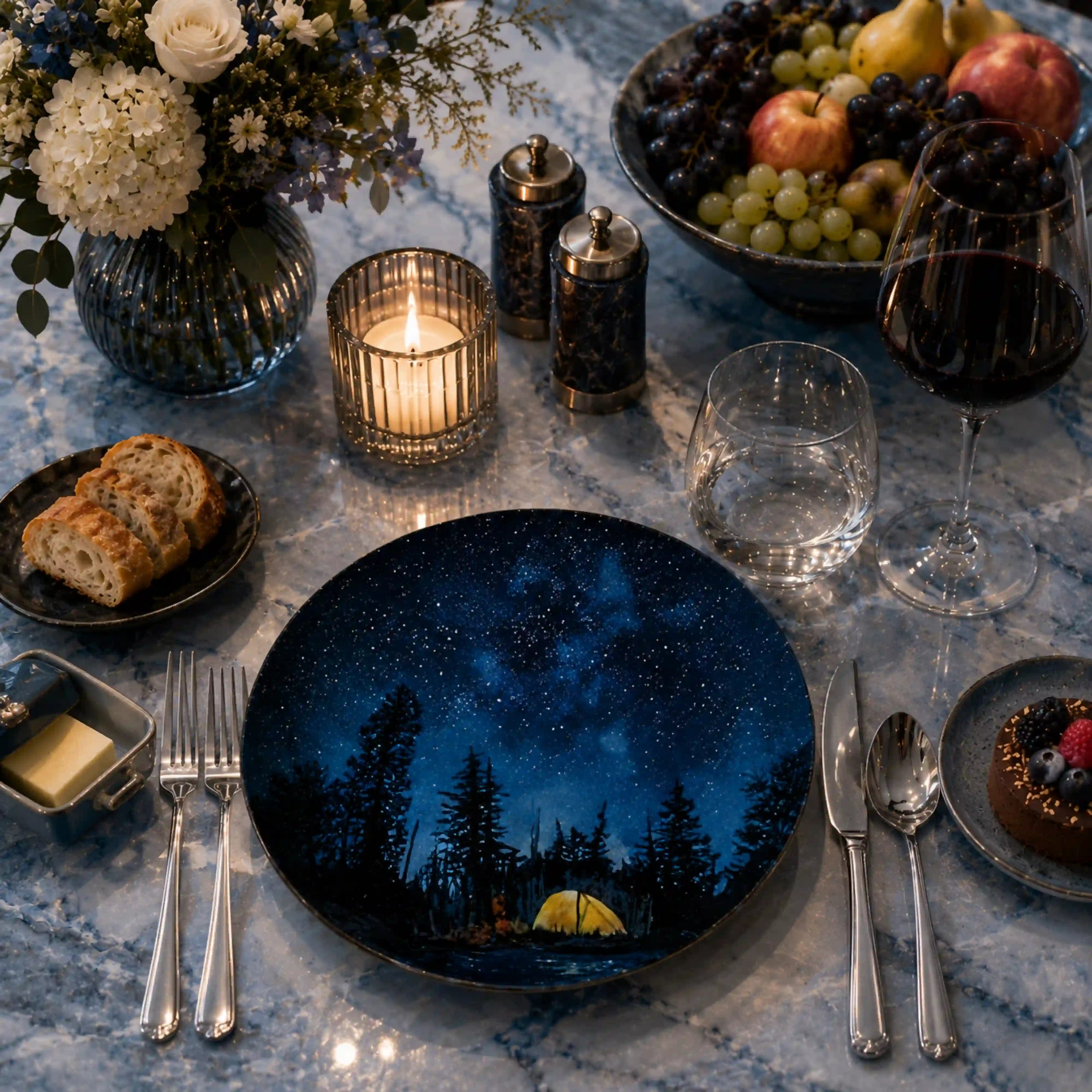 GALILEO STARLIT PLATE