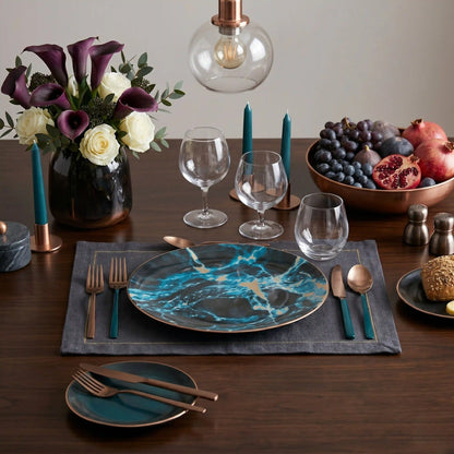 MICHAELANGELO BLEU PLATE