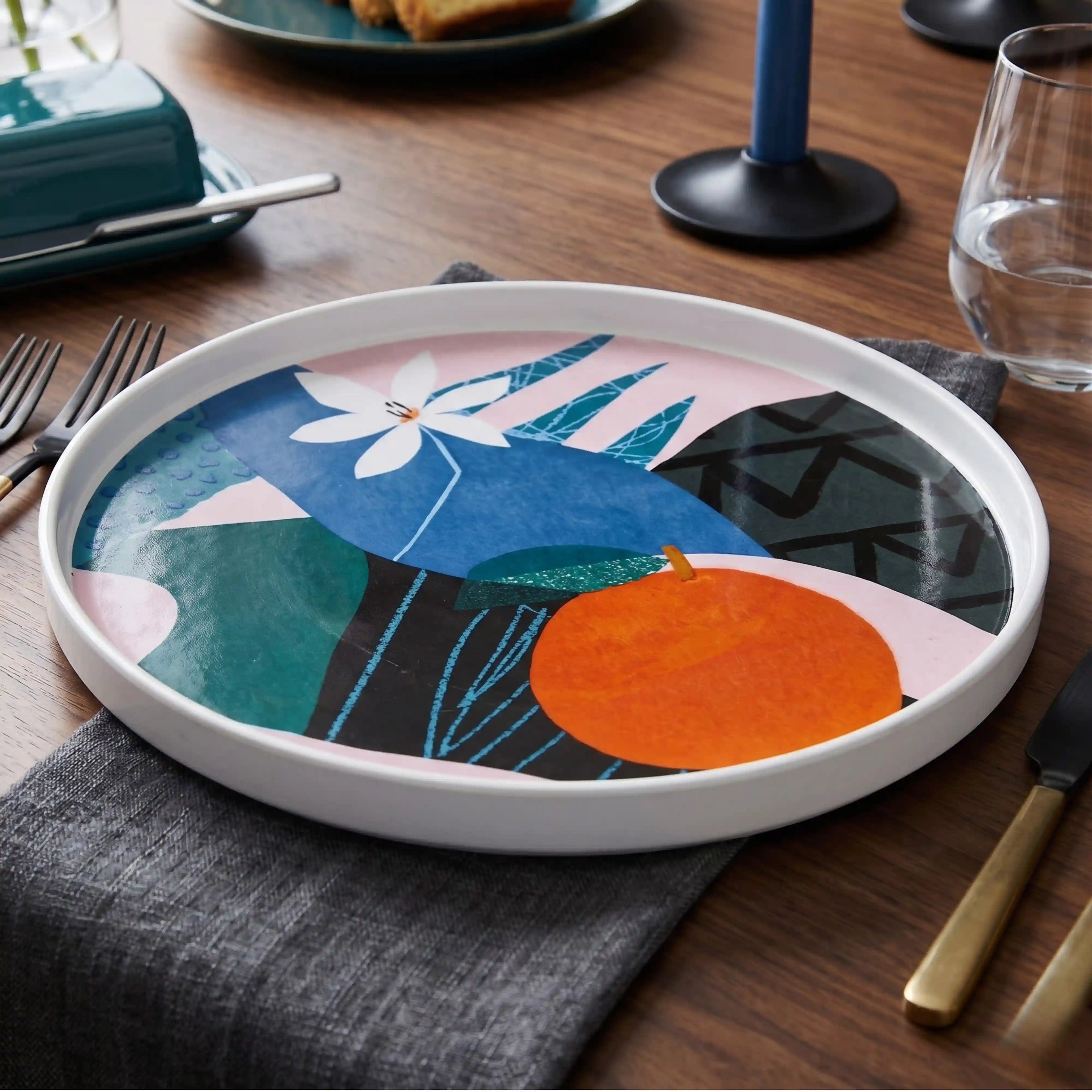 ARTISAN CITRINE PLATE